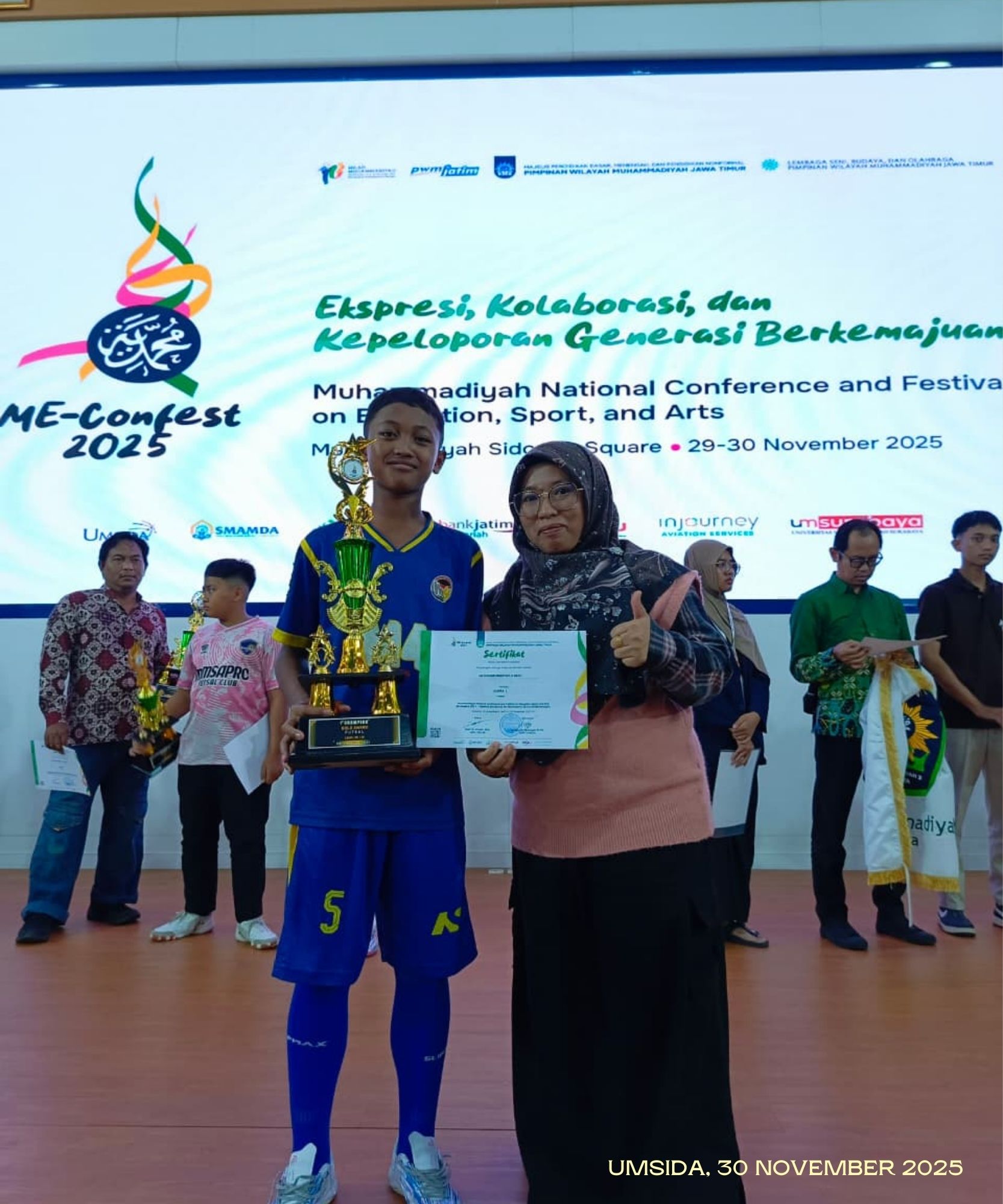 Gemilang Prestasi SD Muhammadiyah 4 Batu di ME Confest 2025